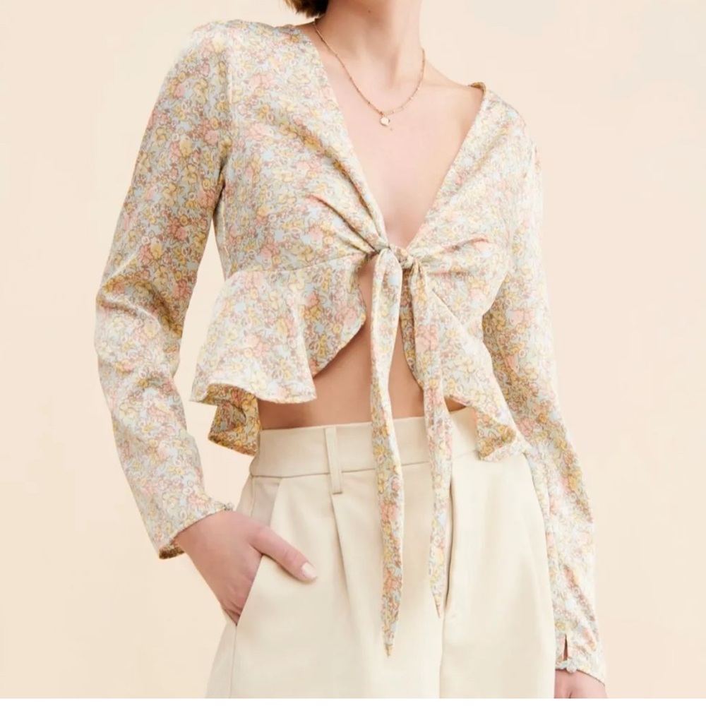 Dress Forum tie front top